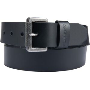 Carhartt Men’s Casual Rugged Belt Bridle Leather Roller Buckle (Black) Size 36
